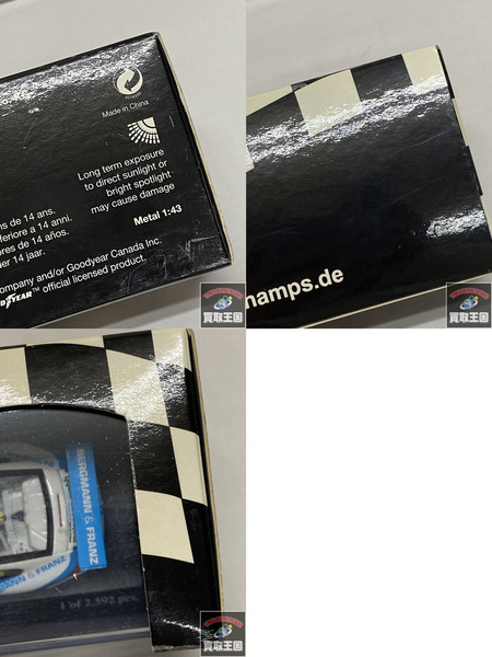 1/43 ミニチャンプス Porsche 911 GT3 Cup Barthlomeyczik