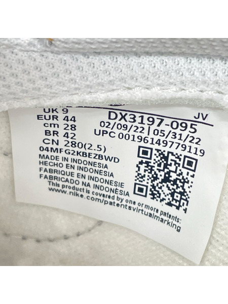 NIKE スニーカー DUNK LOW SE METALLIC SILVER 28cm