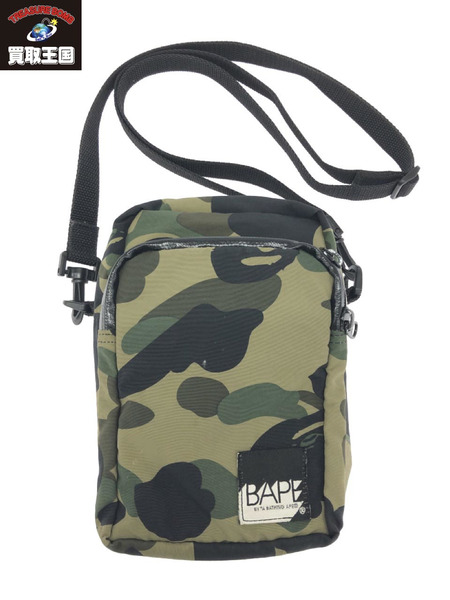 A BATHING APE カモショルダーバッグ ｜商品番号：2100204290738