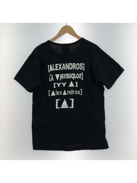 Yohji Yamamoto {Alexandros] S/S TEE (2) ブラック