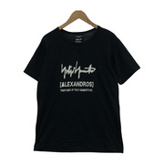 Yohji Yamamoto {Alexandros] S/S TEE (2) ブラック