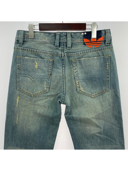 DIESEL デニム・ジーンズ ×adidas ダメージ (31)