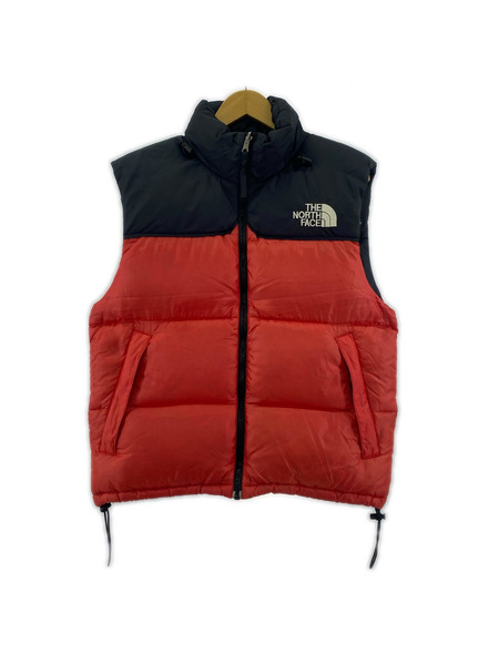 THE NORTH FACE ダウンベスト 90s NUPTSE VEST ダウンベスト(S) レッド
