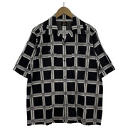 Needles COWBOY ONE UP S/S SHIRT BLACK SIZE:M