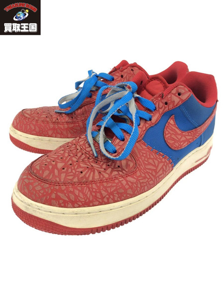 NIKE Air Force 1 Low Photo Blue Hyper Red (28.5cm)[値下]