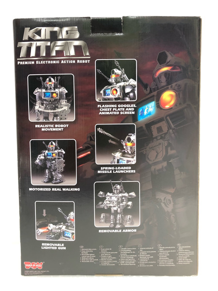 KING TITAN ロボット Premium Electronic Action Robot