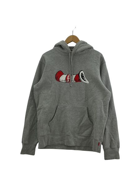 Supreme 18AW Cat in the Hat Hooded Sweatshirt パーカー グレー M ...