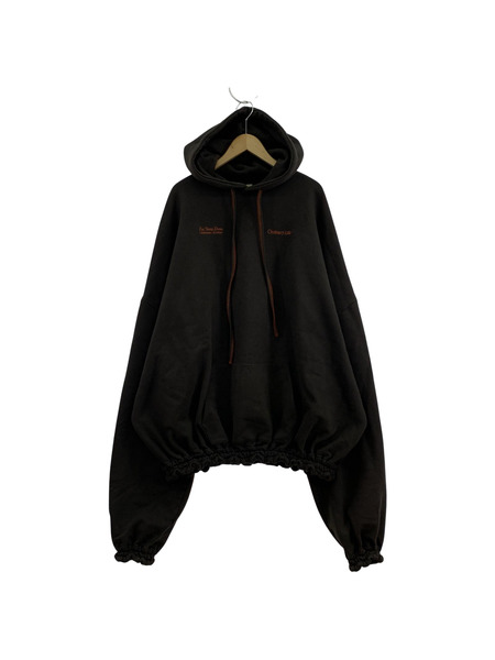 SHINYA KOZUKA ORDINARY GIANT HOODIE M ブラウン