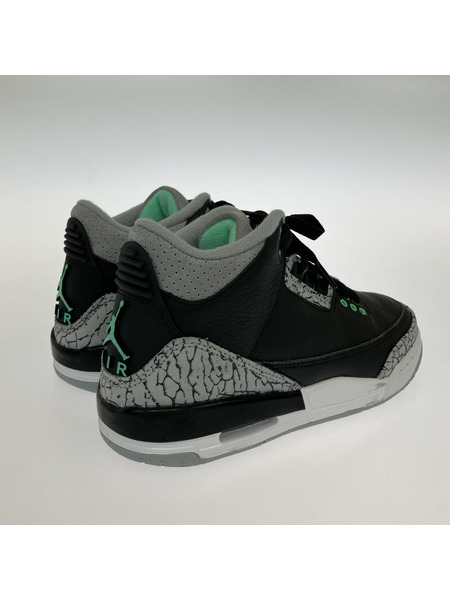 NIKE Air Jordan 3 Green Glow(23.0)