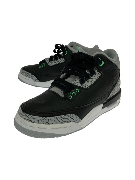 NIKE Air Jordan 3 Green Glow(23.0)