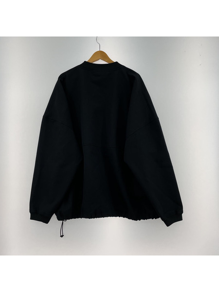 COOTIE POLYESTER TWILL FOOTBALL L/S TEE L ブラック