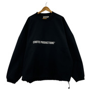 COOTIE POLYESTER TWILL FOOTBALL L/S TEE L ブラック