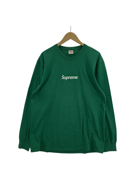 Supreme Supreme Box Logo L/S Tee Light Pine M