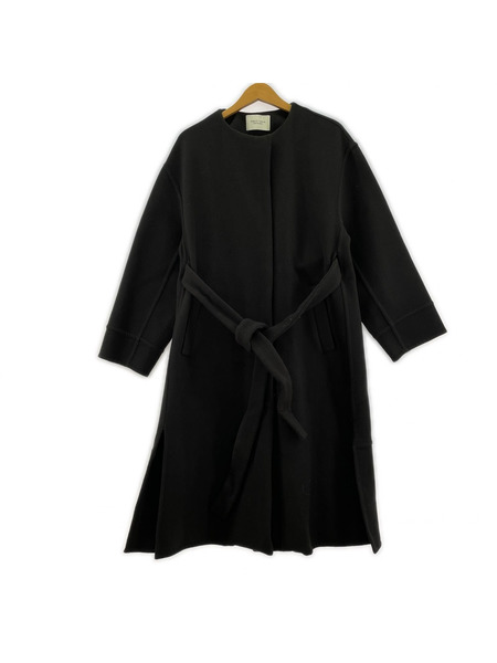 PUBLIC TOKYO ソノ他 ノーカラーリバーコート チャコール