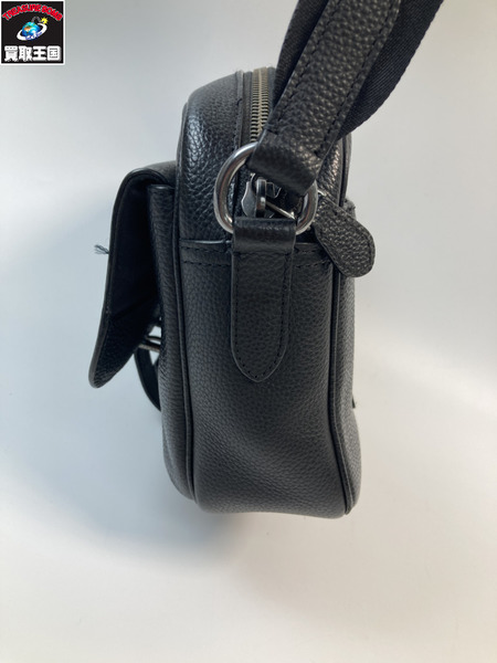 COACH コーチ C5399 ハドソン クロスボディ ショルダーバック レザー ブラック 