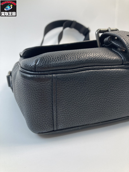 COACH コーチ C5399 ハドソン クロスボディ ショルダーバック レザー ブラック 