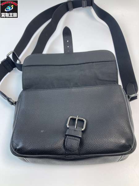 COACH コーチ C5399 ハドソン クロスボディ ショルダーバック レザー ブラック 