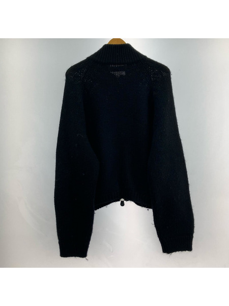 Our Legacy ニット・セーター 24AW ULTRA ZIP FUNNEL (46) 黒