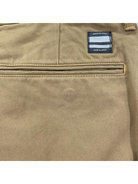 桃太郎ジーンズ パンツ コットンワークパンツ ベージュ