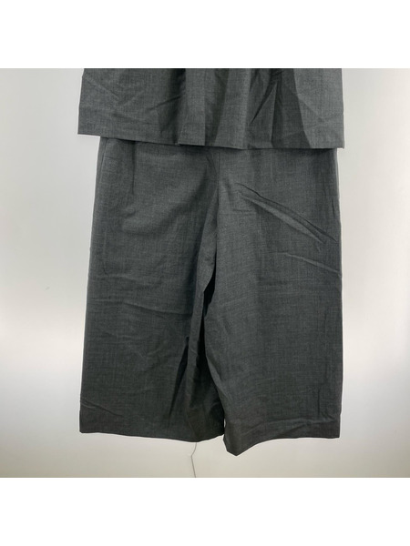 ENFOLD ノースリーブワンピース オールインワン 36 グレー