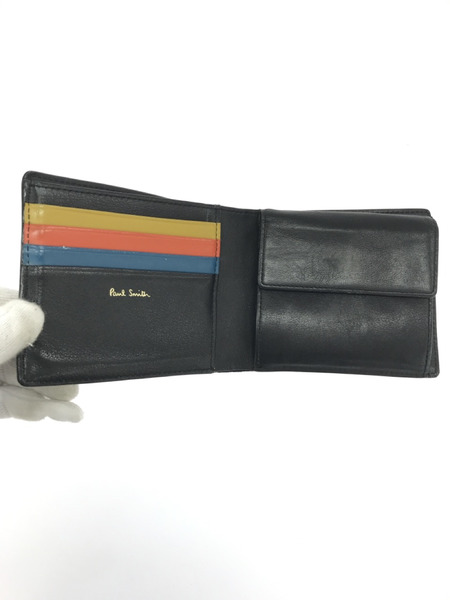 Paul Smith ストライプステッチ 二つ折り財布 PSC694[値下]