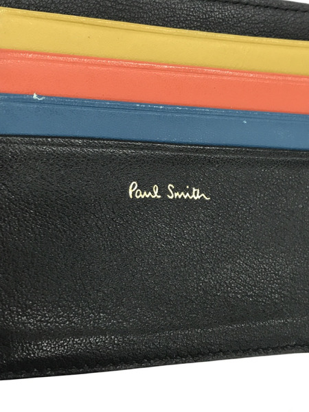 Paul Smith ストライプステッチ 二つ折り財布 PSC694[値下]