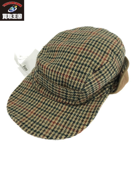 BEAMS PLUS ENGINEERED GARMENTS HUNTER'S CAP - GUNCLUB CHEC[値下]