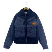 DIESEL W-MANFRED パッチポケットMA-1（L）BLU
