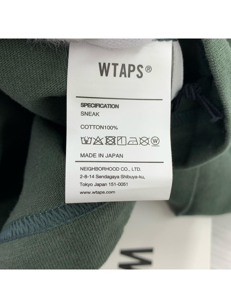 WTAPS 25AW PROTECTED BY / LS / COTTON 3 緑
