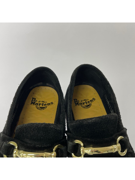 Dr.Martens スウェード ビット タッセルローファー 8 ブラック