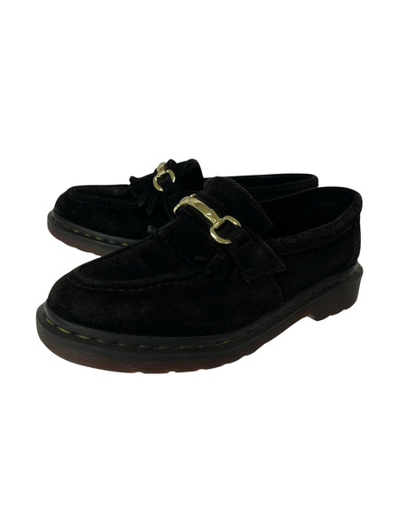 Dr.Martens スウェード ビット タッセルローファー 8 ブラック