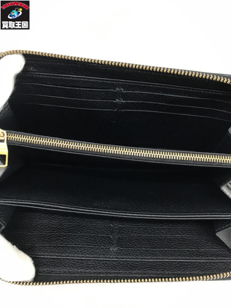 LV長財布 ジッピーウォレット　モノグラムアンプラント　ノワール