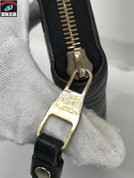 LV長財布 ジッピーウォレット　モノグラムアンプラント　ノワール