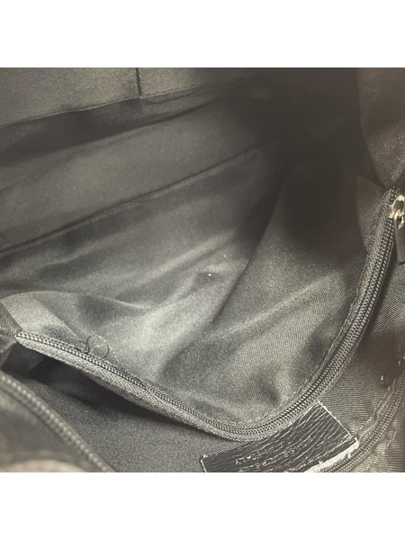ショルダーバッグ BORSE IN PELLE 2WAY レザー 黒