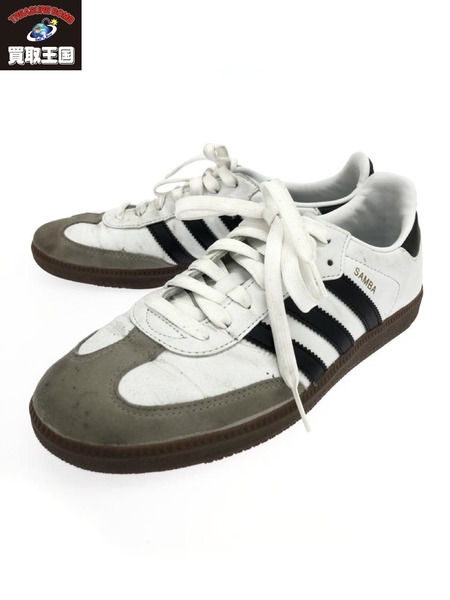 adidas Samba Vegan Footwear White スニーカー 白黒 26.5cm｜商品番号 ...
