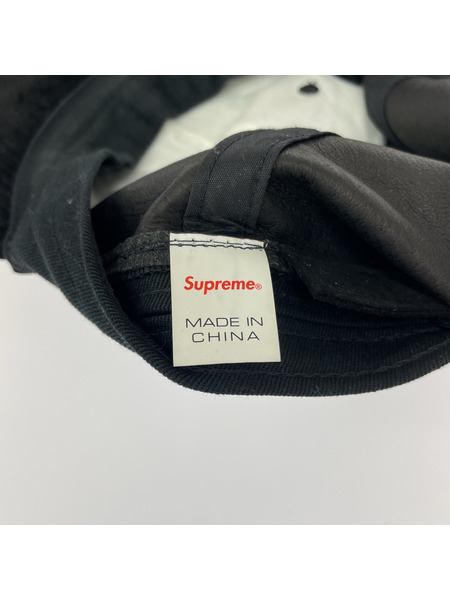 20SS/Supreme/Suede 6-Panel Cap/BLK