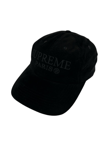 20SS/Supreme/Suede 6-Panel Cap/BLK