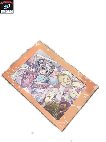 メーカー Vチューバー 天音かなた 直筆メッセージ＆箔押し複製サイン入り