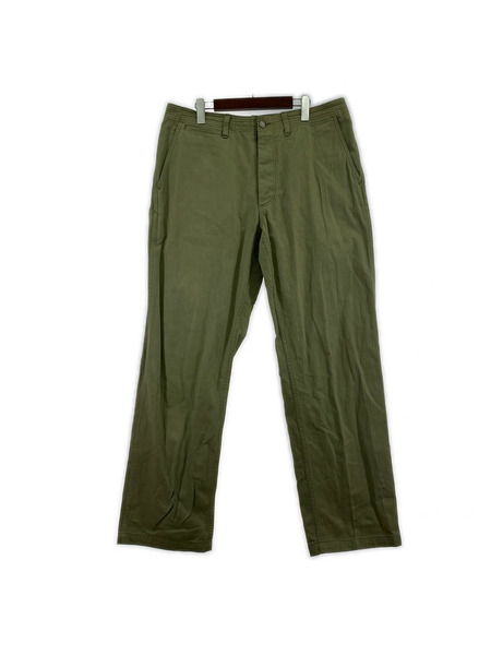 SASSAFRAS パンツ ボタンフライツイルパンツ GRN XL