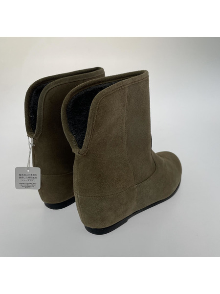 ALPHA CUBIC スウェードブーツ/ブラウン