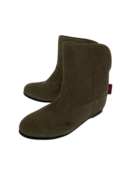 ALPHA CUBIC スウェードブーツ/ブラウン