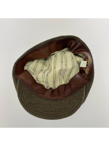 キャスケット・ハンチング TROPHY CLOTHING 茶 (7 1/2)