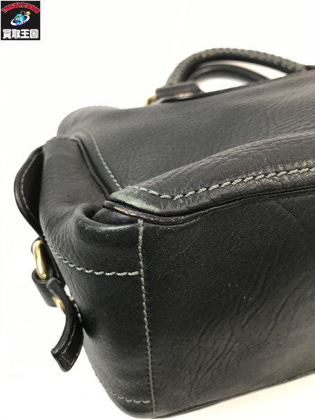 CELINE セリーヌ レザーブギーバッグ ブラック