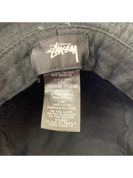 STUSSY/ハット/黒