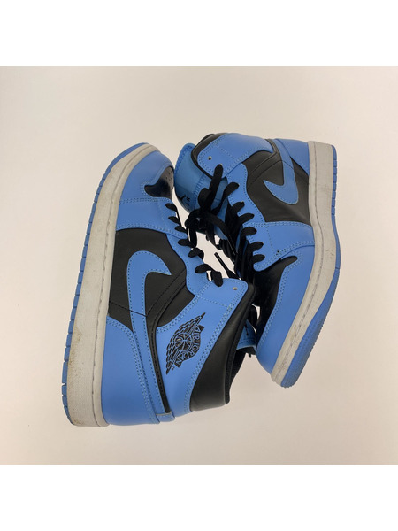 NIKE　AIR JORDAN 1 MID　27cm University Blue DQ8426-401