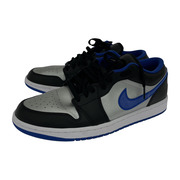 Nike Air Jordan 1 Low Black/Game Royal/Metallic Platinum