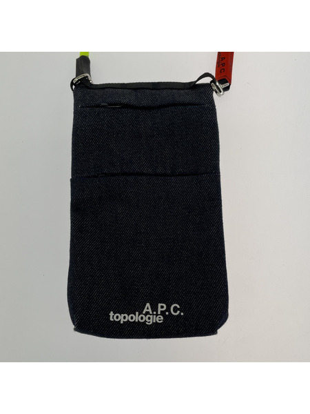 A.P.C Topologie デニム マルチケース