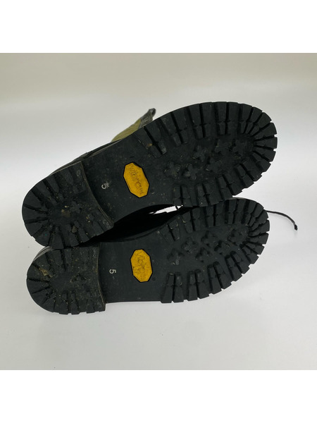 Y's ブーツ レースアップ ブーツ カーキ