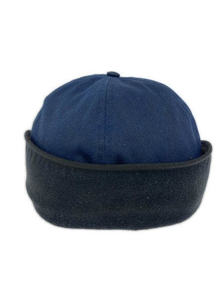 Supreme キャップ 12AW Waxed Ear Flap Cap 青