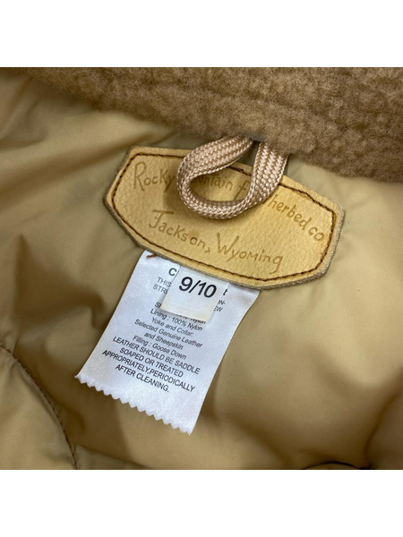 Rocky Mountain FeatherBed ダウンベスト レザーヨークダウンベスト 9/10